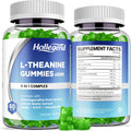 L-Theanine Gummies 400mg with Ashwagandha & GABA - Calm, Sleep & Focus