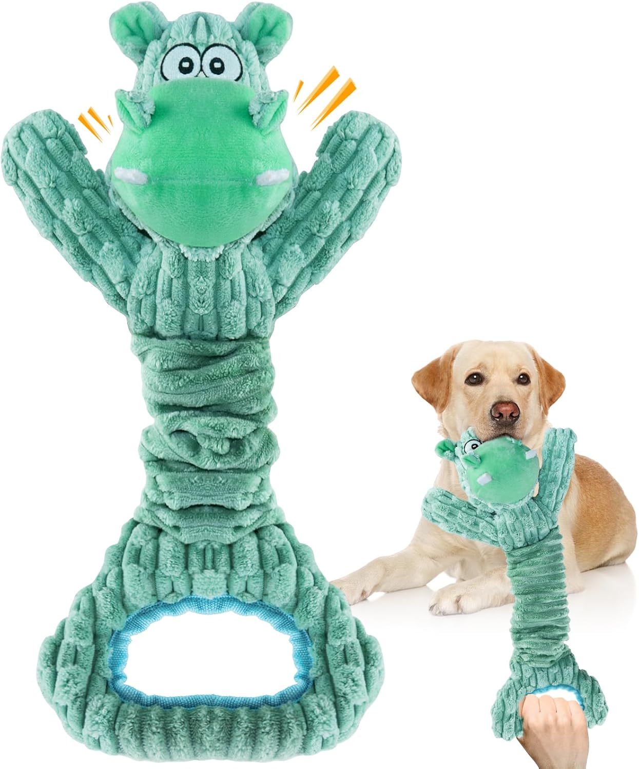 Fuufome Plush Squeaky Toys: Indoor Tug of War Fun