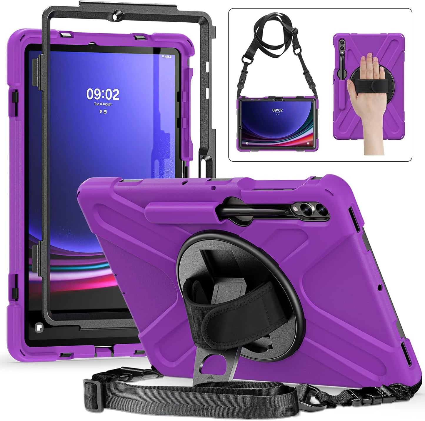 Dteck Galaxy Tab S10+/S9 FE+/S9+/S8+/S7 FE/S7+ Case Review