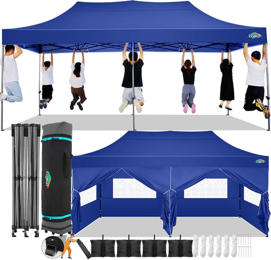 10x20 Heavy Duty Waterproof Canopy by COBIZI