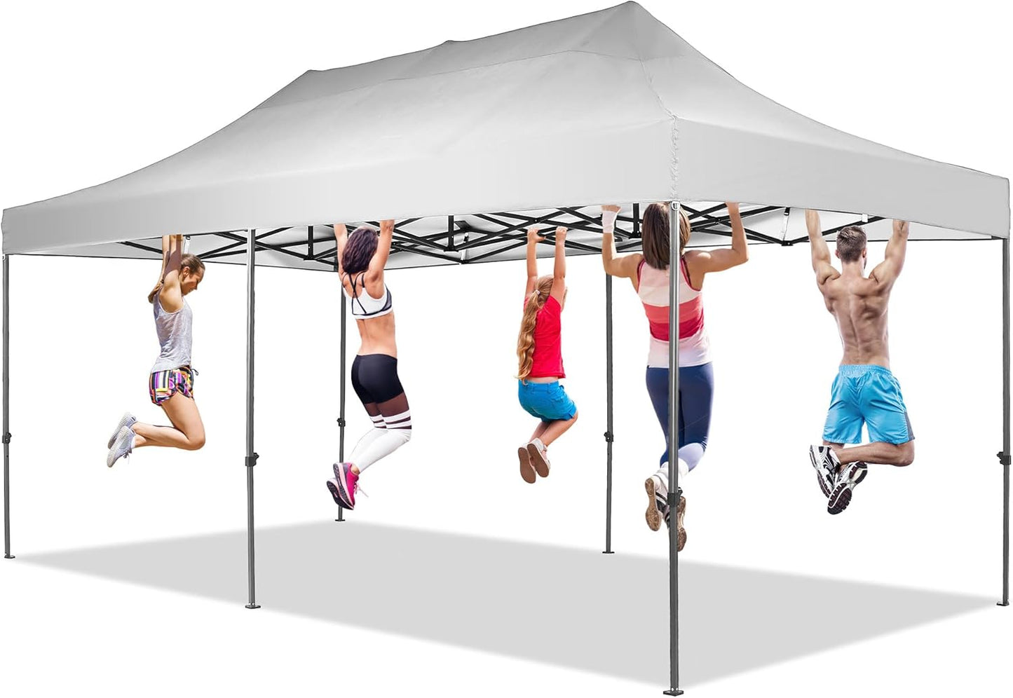 GDY 10x20 ft Instant Pop Up Canopy for Outdoor Events