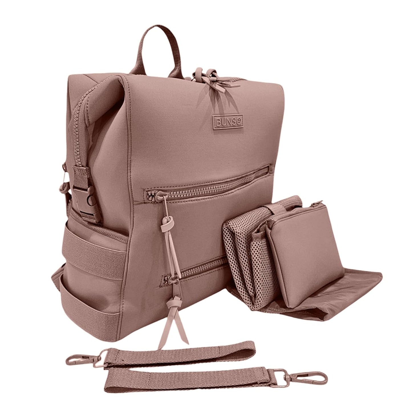 Neoprene Diaper Bag Backpack for Stylish Moms and Dads