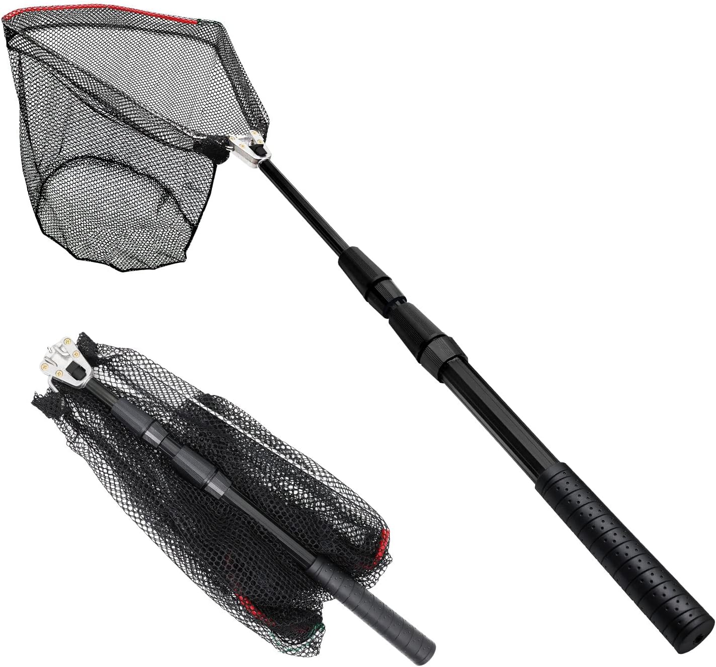 Collapsible Fish Landing Net - Anti-Slip Handle