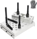 Universal Drill Press Support Block Plate Tool Set Kit - Stable 30 Ton