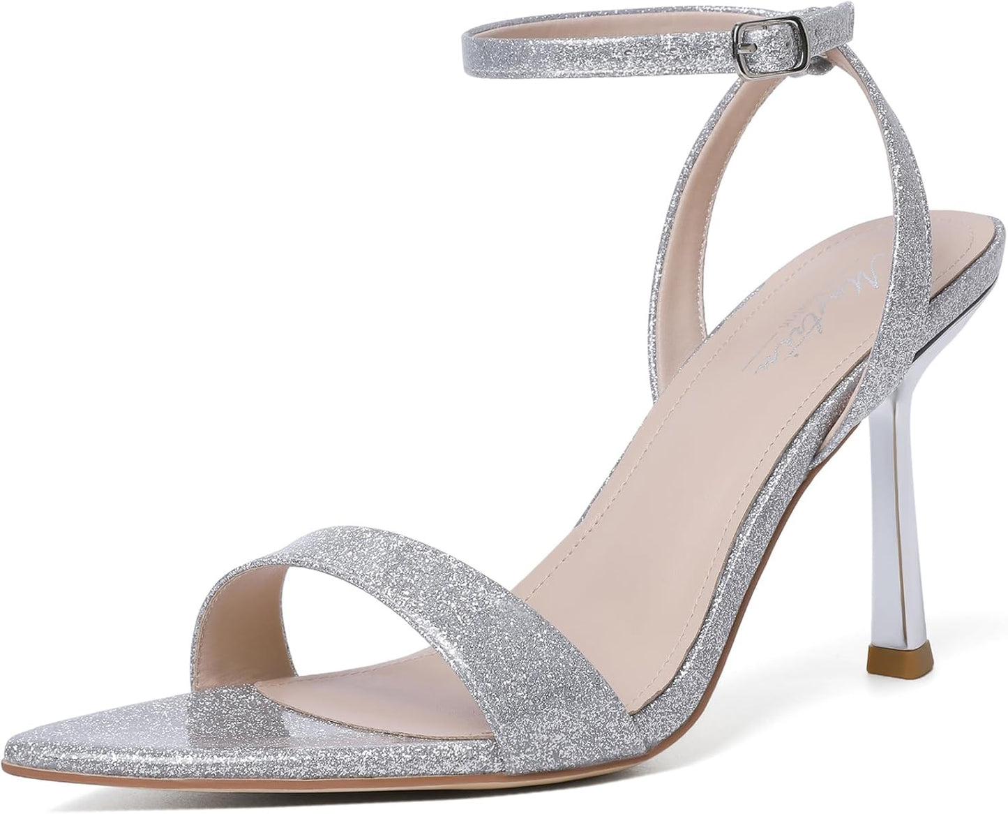 Mostrin Heels for Women: Strappy Lace Up Stiletto Sandals