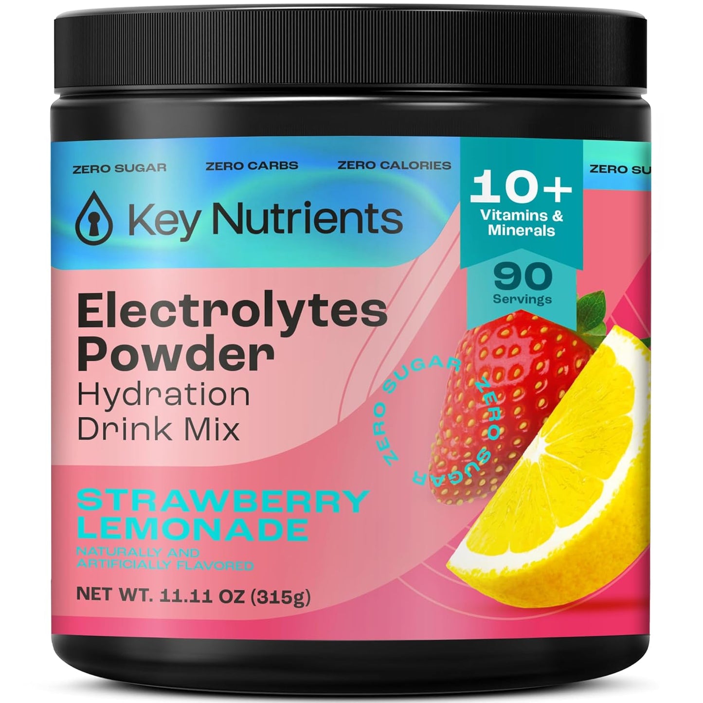 KEY NUTRIENTS Electrolytes Powder for Ultimate Hydration