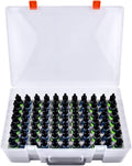 Alcohol Ink Storage Case and Paint Carrying Organizer - Holds 77