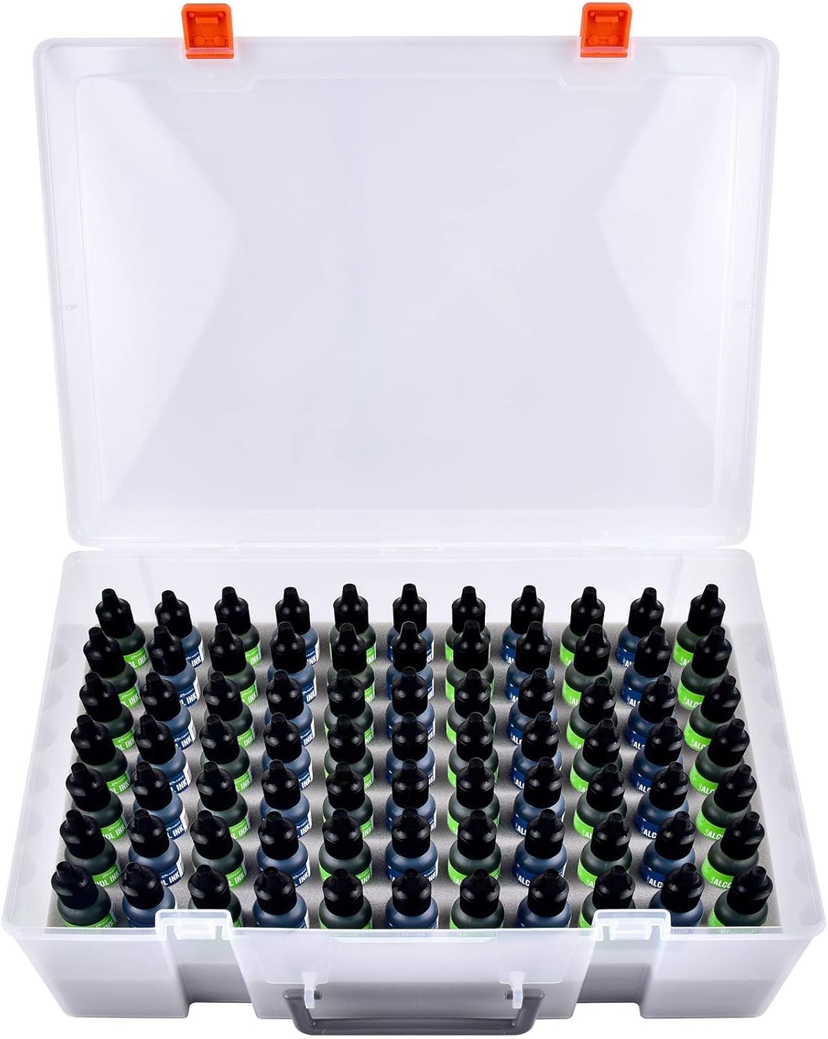 Alcohol Ink Storage Case for 77 Bottles - Travel Organizer