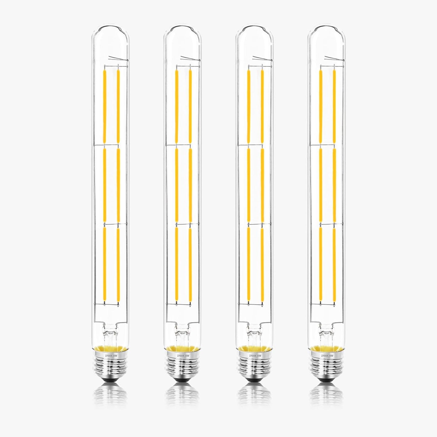 11.8IN Dimmable Soft White Light Bulbs for Cozy Spaces