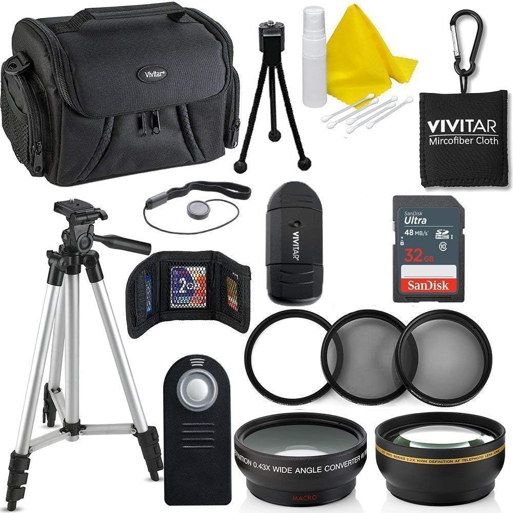 Professional 52MM Accessory Bundle Kit for Nikon DSLR Cameras