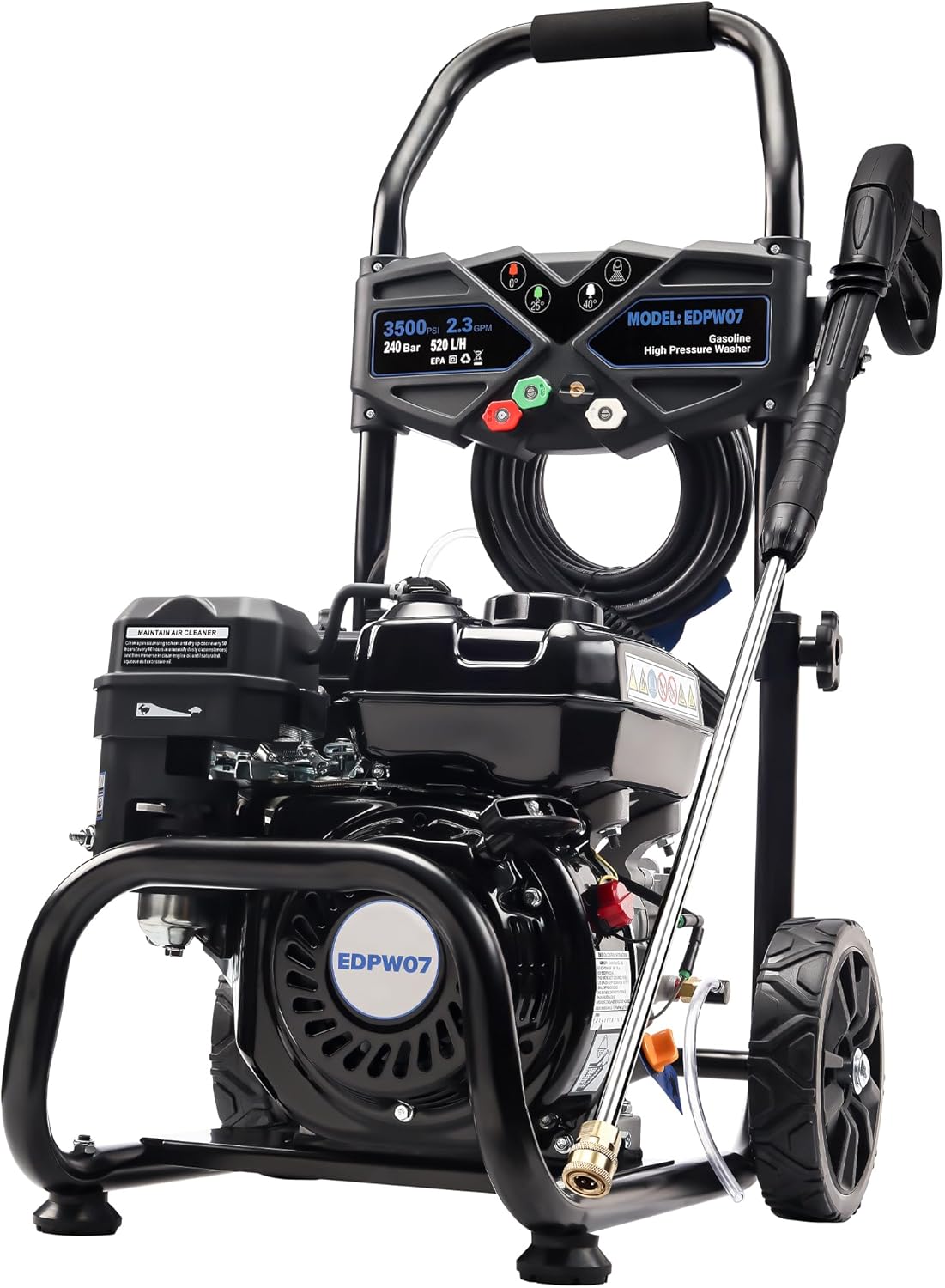 3500 PSI Gas Pressure Washer for Heavy Duty Cleaning Tasks