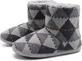 GPOS Knit Rock Wool Warm Men Indoor Pull on Cozy Memory (Style GKRJ)