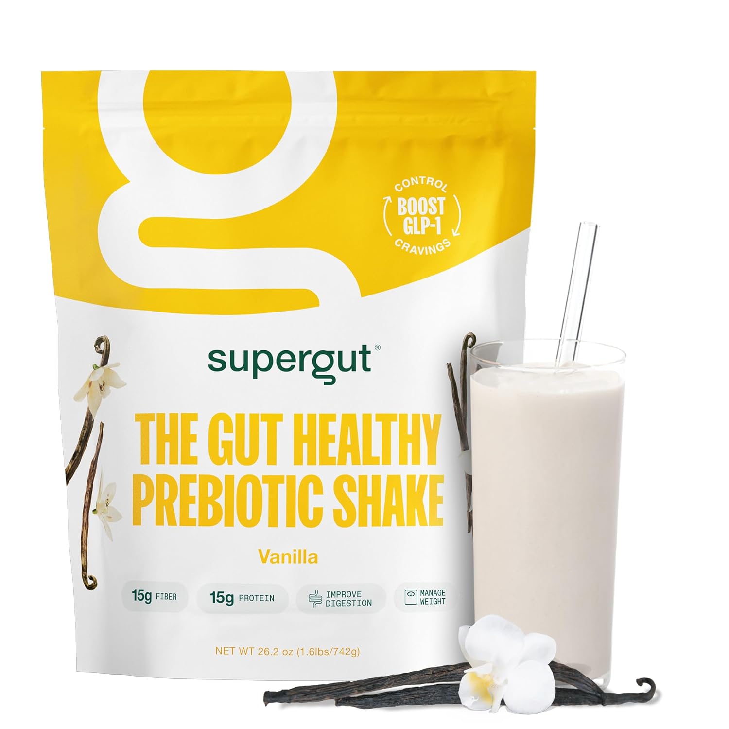 Supergut Prebiotic Shakes for Gut Health and Meal Replacement