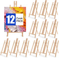 Tabletop Easel 16in Wooden Display Stand - Compact Craft Easel