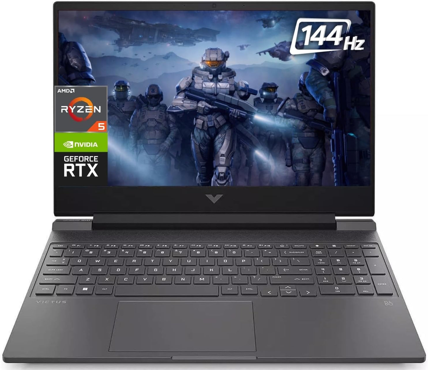 HP Victus 15.6 FHD Gaming Laptop with Ryzen 5 and RTX 4050