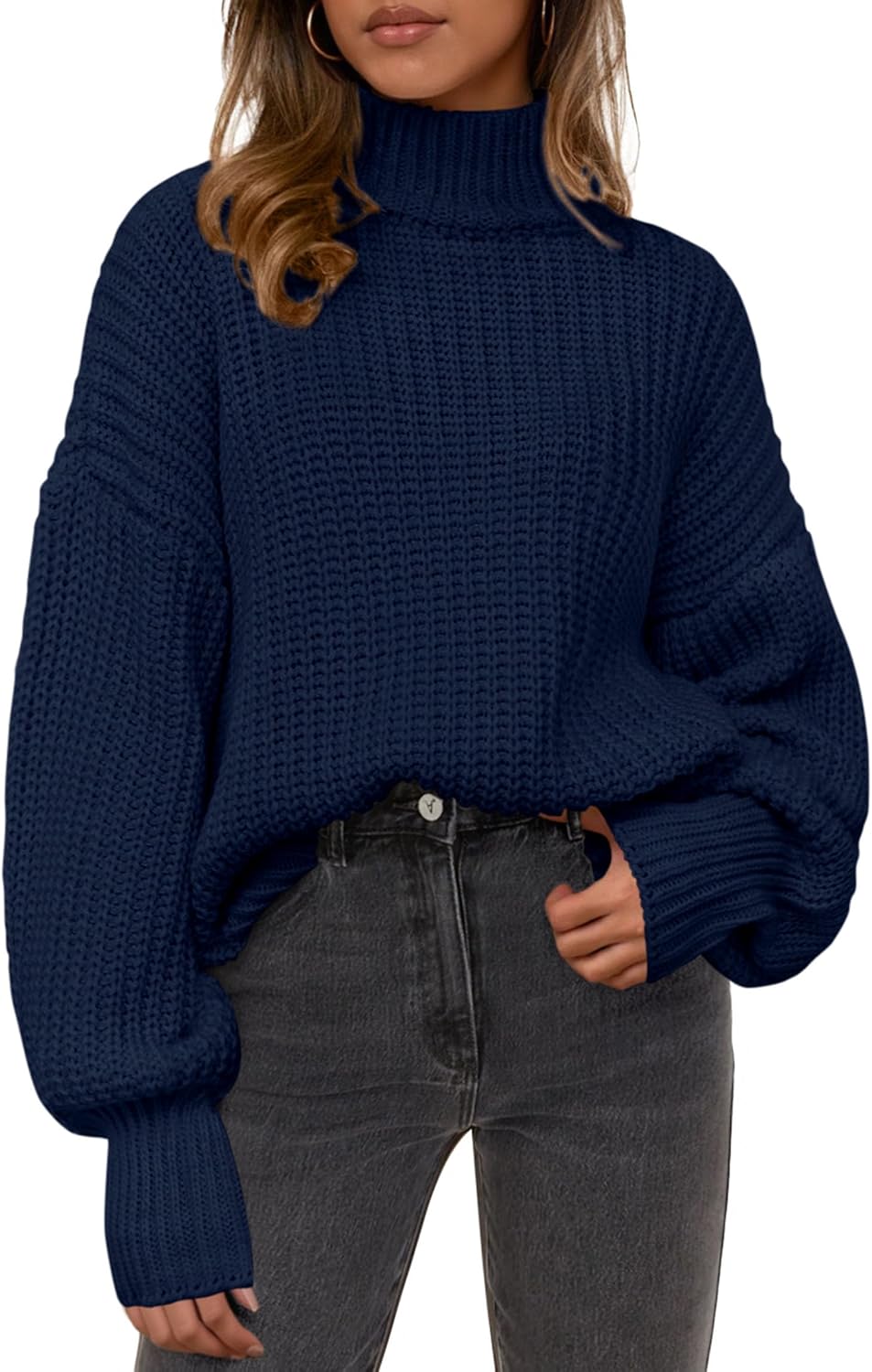 PRETTYGARDEN Fall Oversized Sweaters for Women - Cozy Knit Style