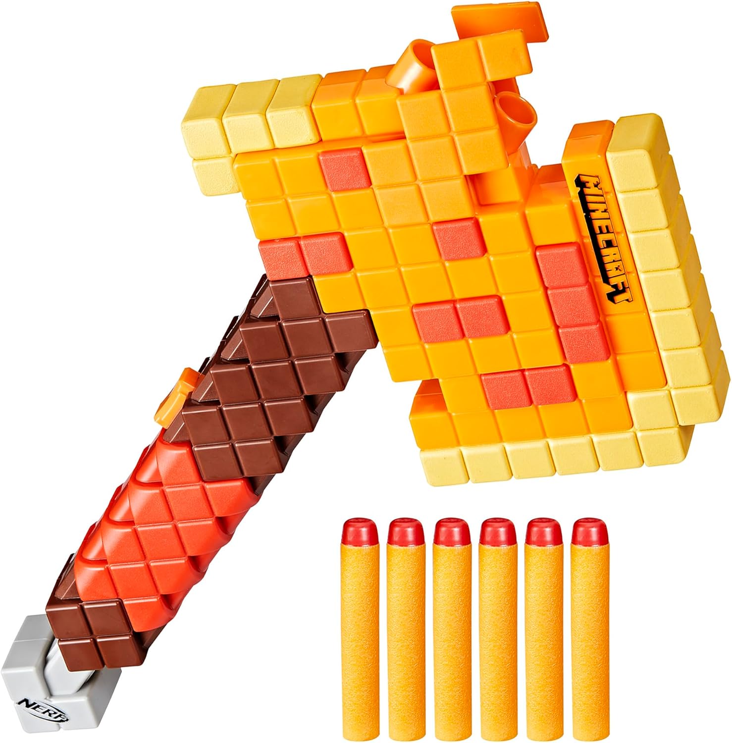 Minecraft Firebrand Axe - Dart Blast Fun!