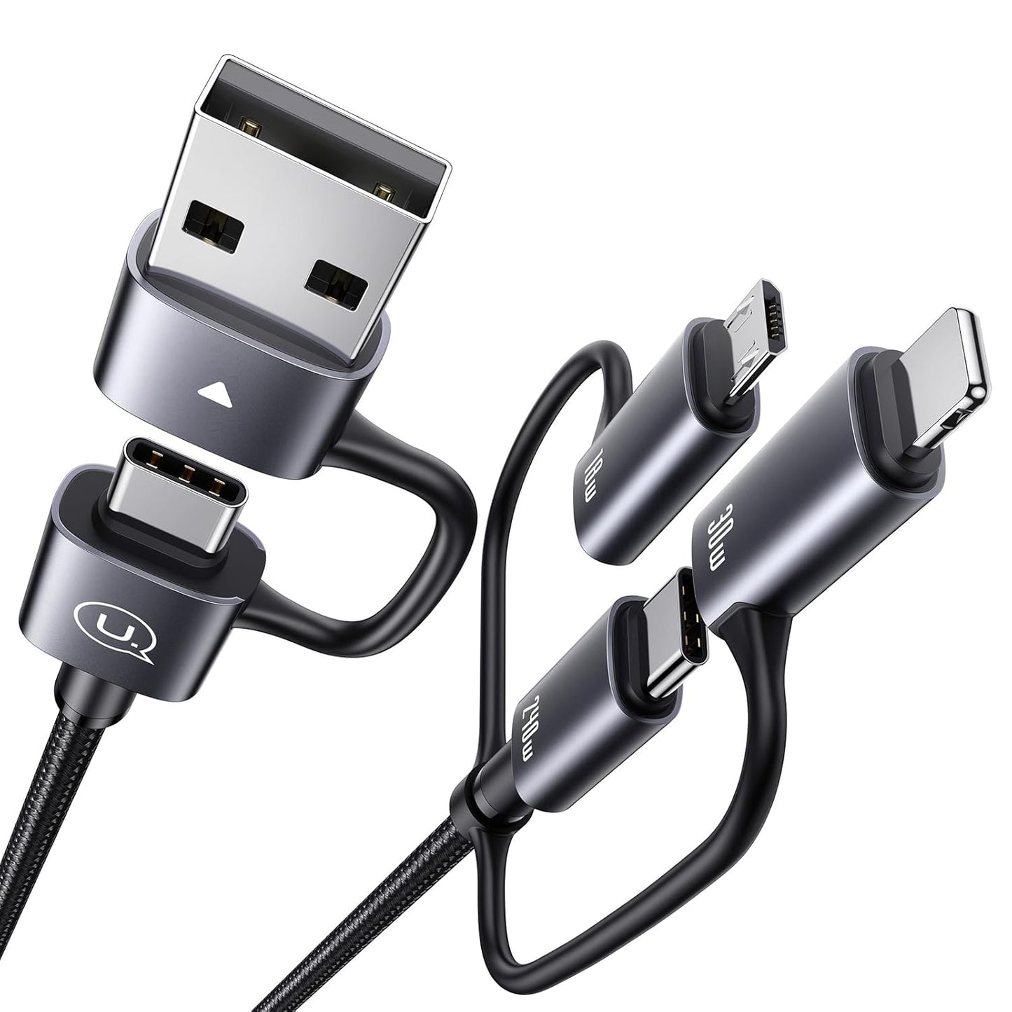 YOUSAMS 6-in-1 Fast Charging Cable - 240W Power!