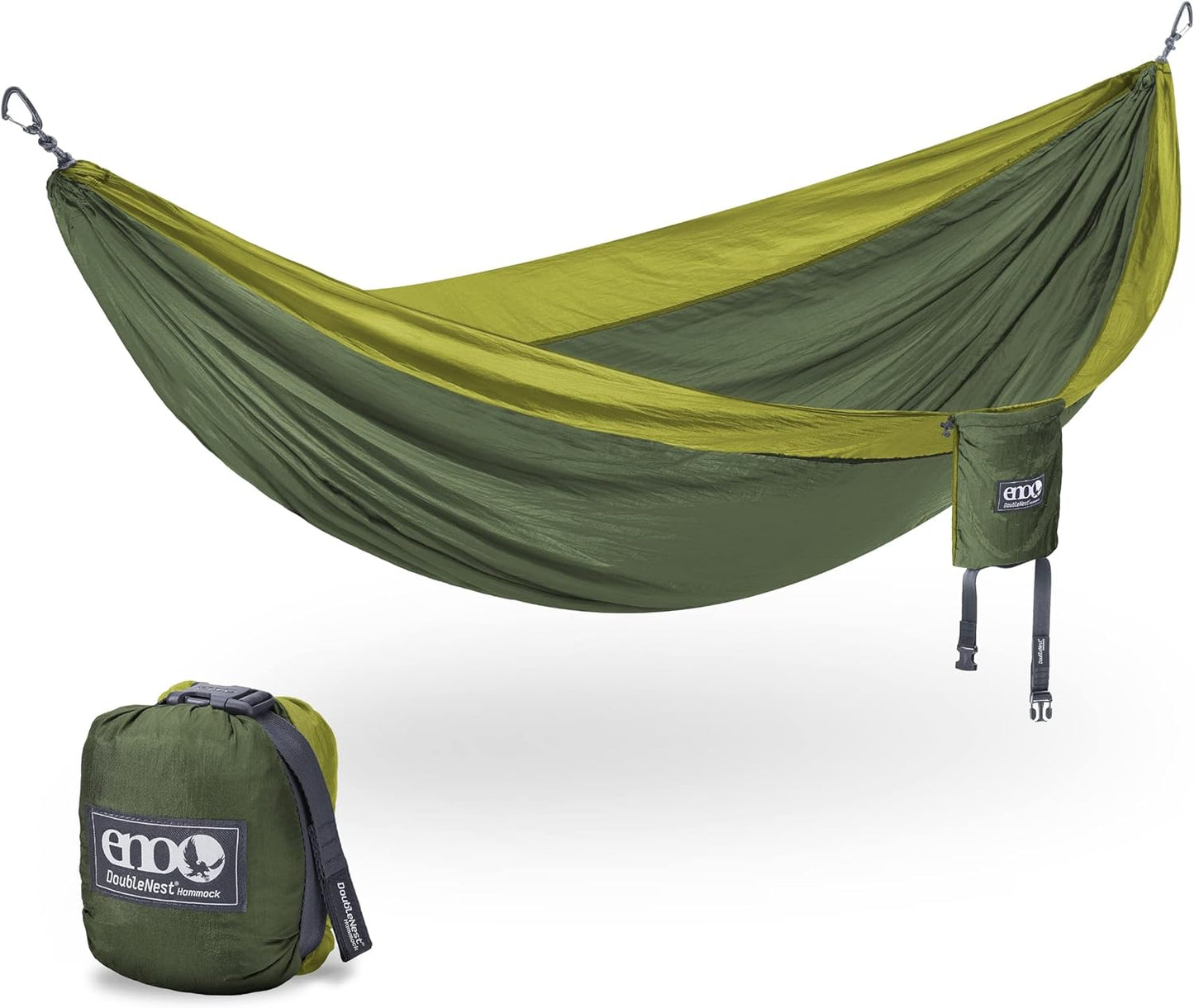 ENO DoubleNest Hammock - Lightweight, Portable for Camping