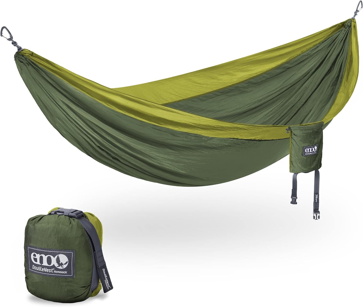 ENO DoubleNest Hammock - Lightweight, Portable for Camping