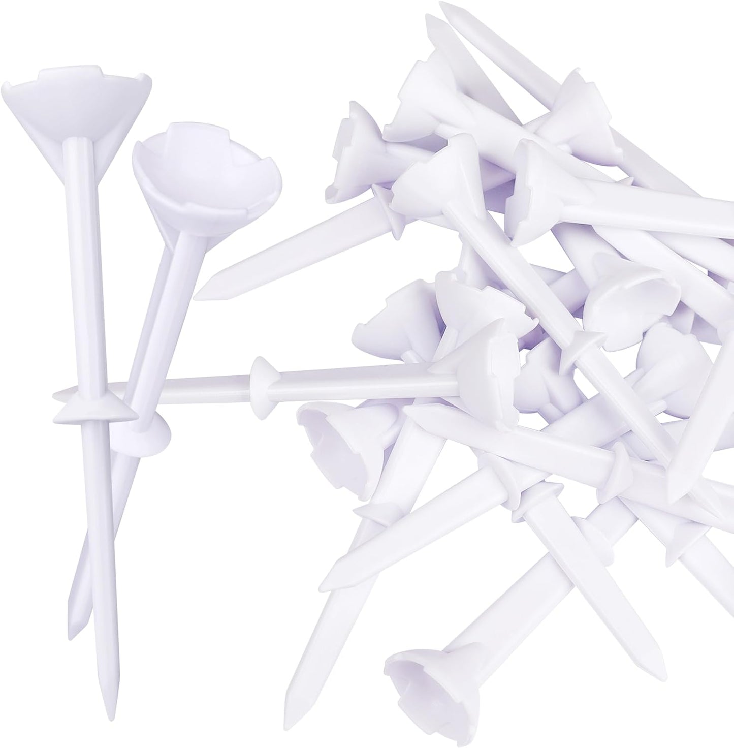 50pk BIRDIEBLAST: Unbreakable Golf Tees Boost Distance!