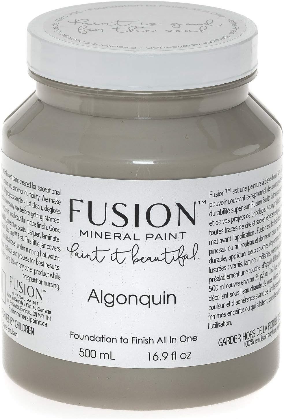 Fusion Mineral Paint 500 ml Algonquin - Easy to Apply and Non-Toxic