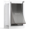 Baboni Pet Door for Wall with Steel Frame and Telescoping Tunnel