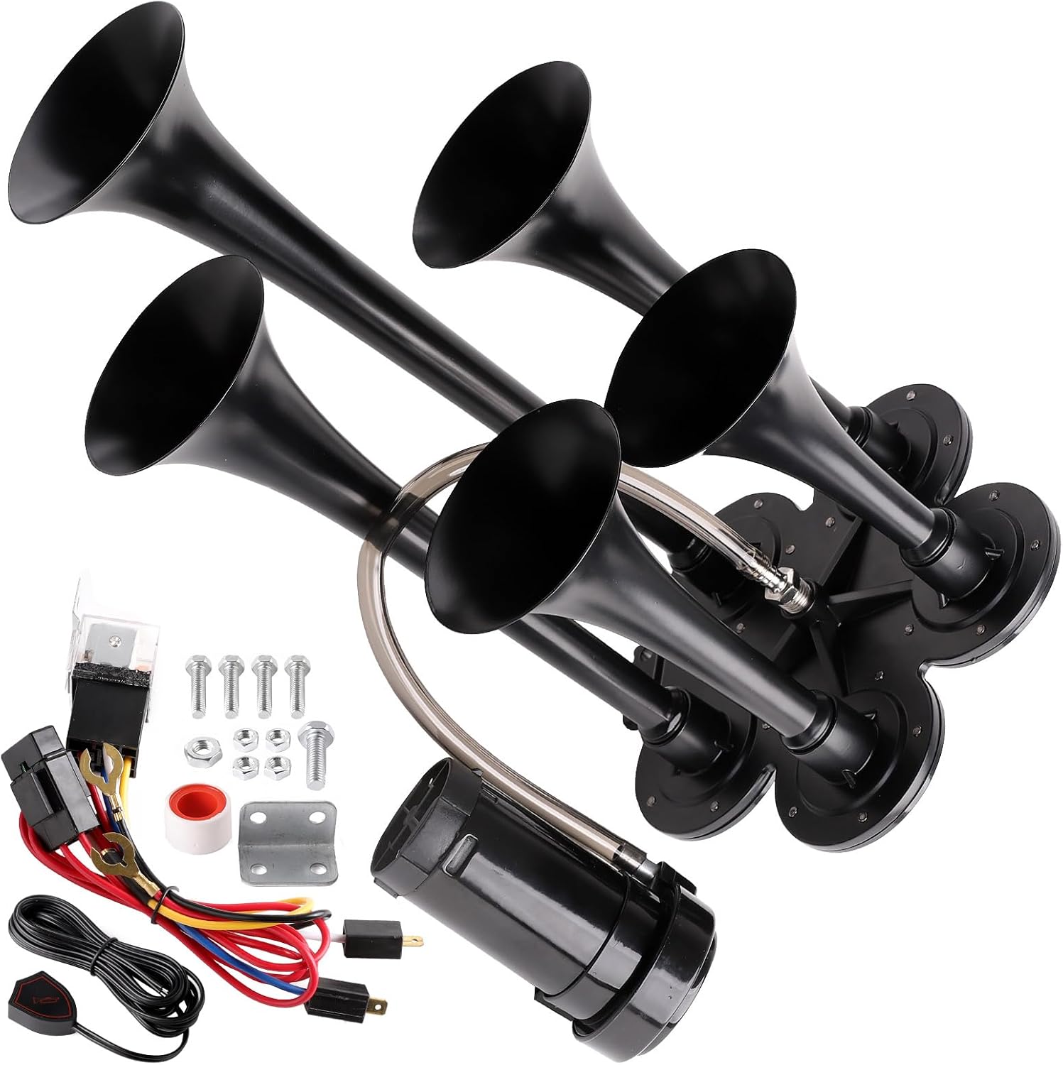 Ultra Loud Train Horn Kit for Trucks, SUVs, and More