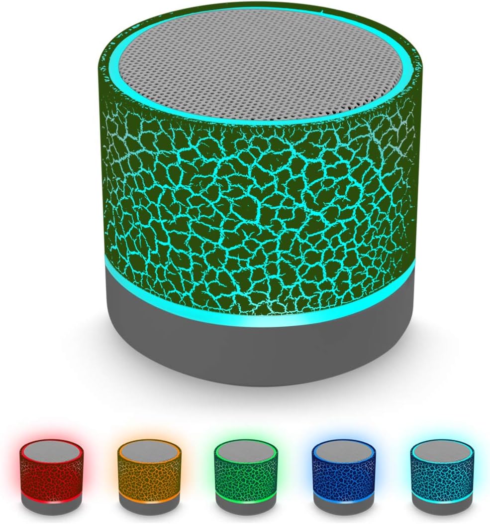 Super Bass Portable Speaker + LED Lights