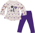 Wes and Willy Infant Toddler Little Girls College Team Outfit