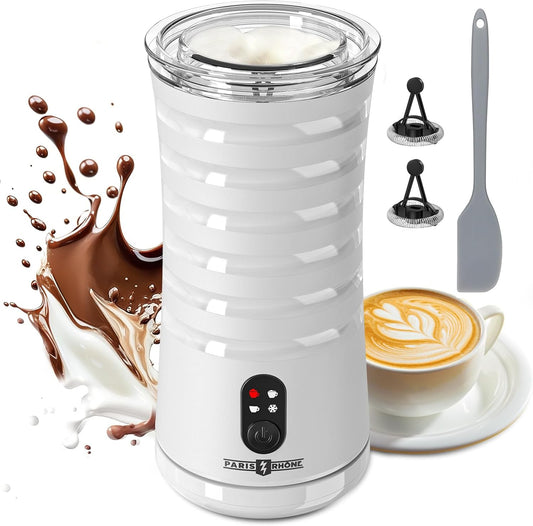 Milk Frother 4-in-1 Steamer for Perfect Coffeehouse Beverages