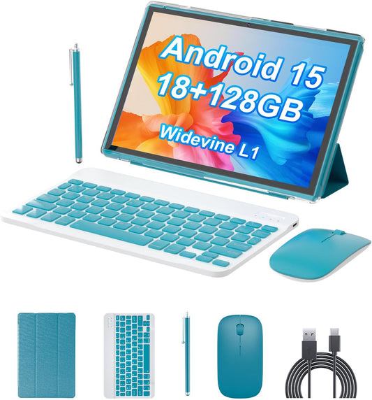 Android 15.0 10Inches Tablet with 18GB RAM and 128GB ROM