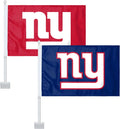 foco NFL 2 Pack Solid Car Flag - Bold Team Logo Display Flags