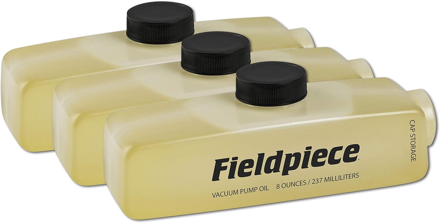 Fieldpiece OIL8X3 Vacuum Pump Oil - Three 8 oz Containers