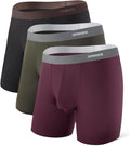 Separatec Mens Underwear with Pouch Moisture Wicking Boxer Briefs SAY