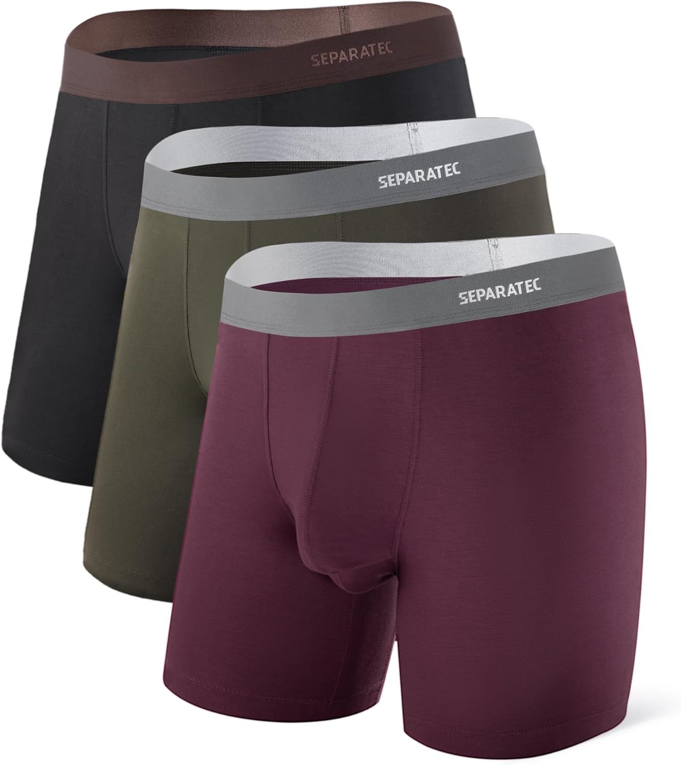 Separatec Mens Underwear with Pouch for Ultimate Comfort