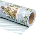 WRAPAHOLIC 30 in Jumbo Reversible Christmas Wrapping Paper - Large