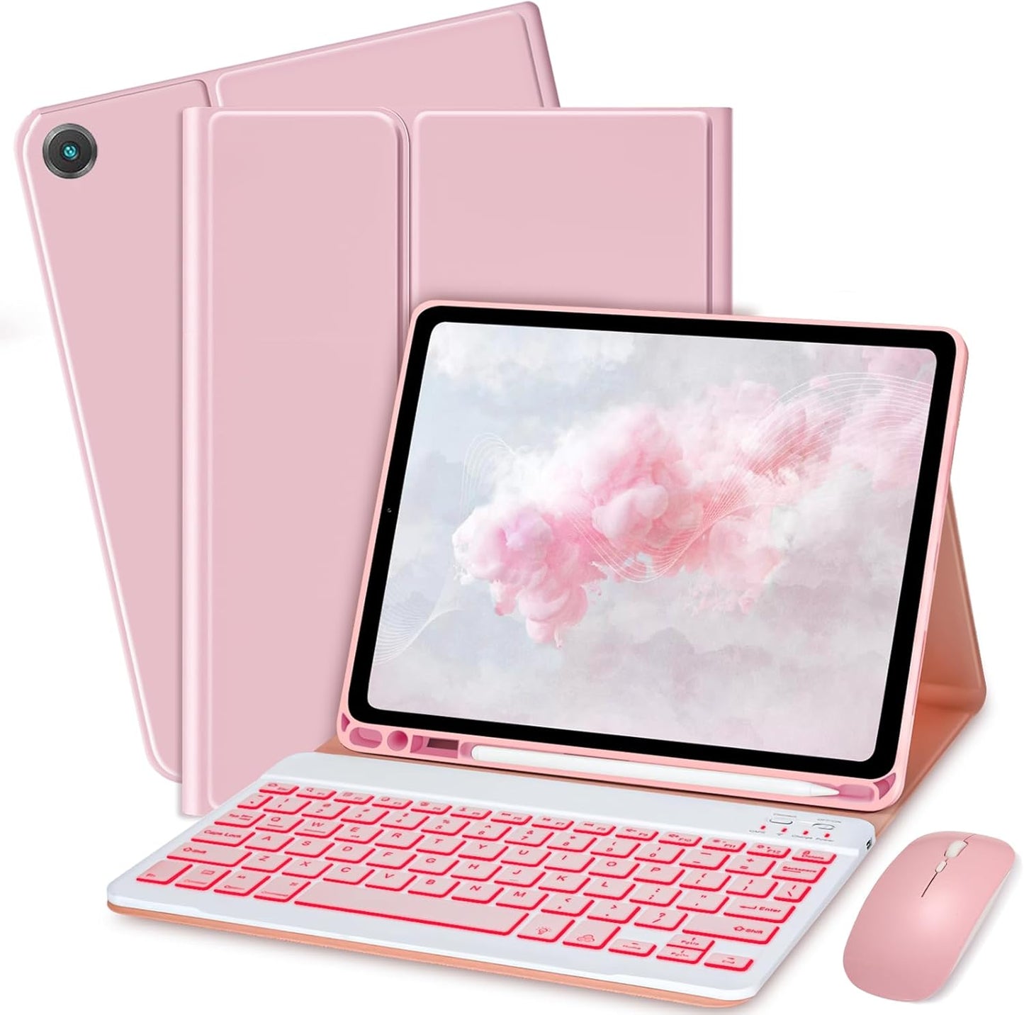 Keyboard Case for Samsung Galaxy Tab A9 Plus 11 inch - 7 Colors