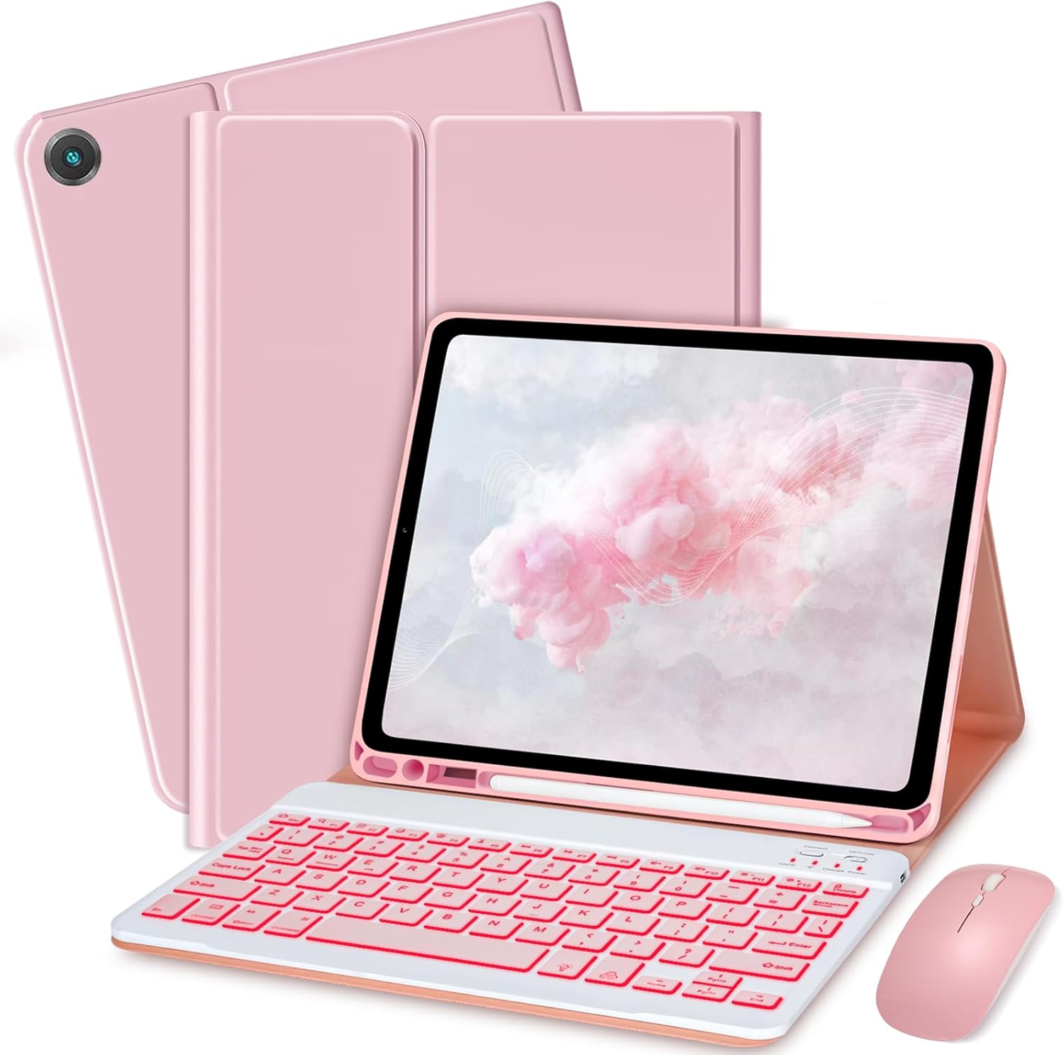 Keyboard Case for Samsung Galaxy Tab A9 Plus 11 inch - 7 Colors
