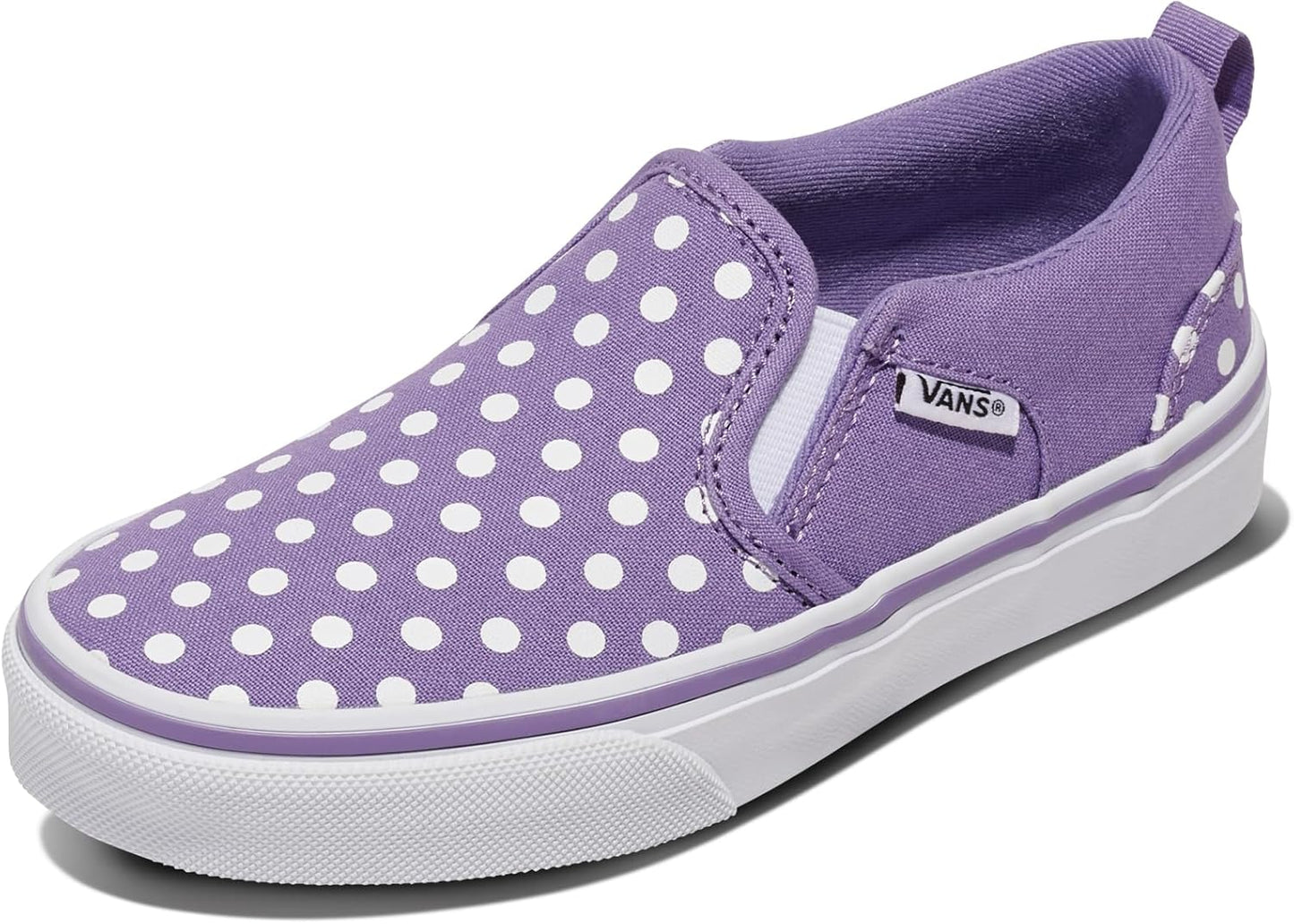 Vans Girls' Asher Slip-On Shoe: Everyday Comfort and Style