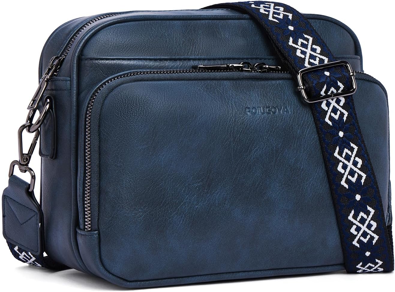 Trendy Vegan Leather Crossbody Purses for Women with Wallet