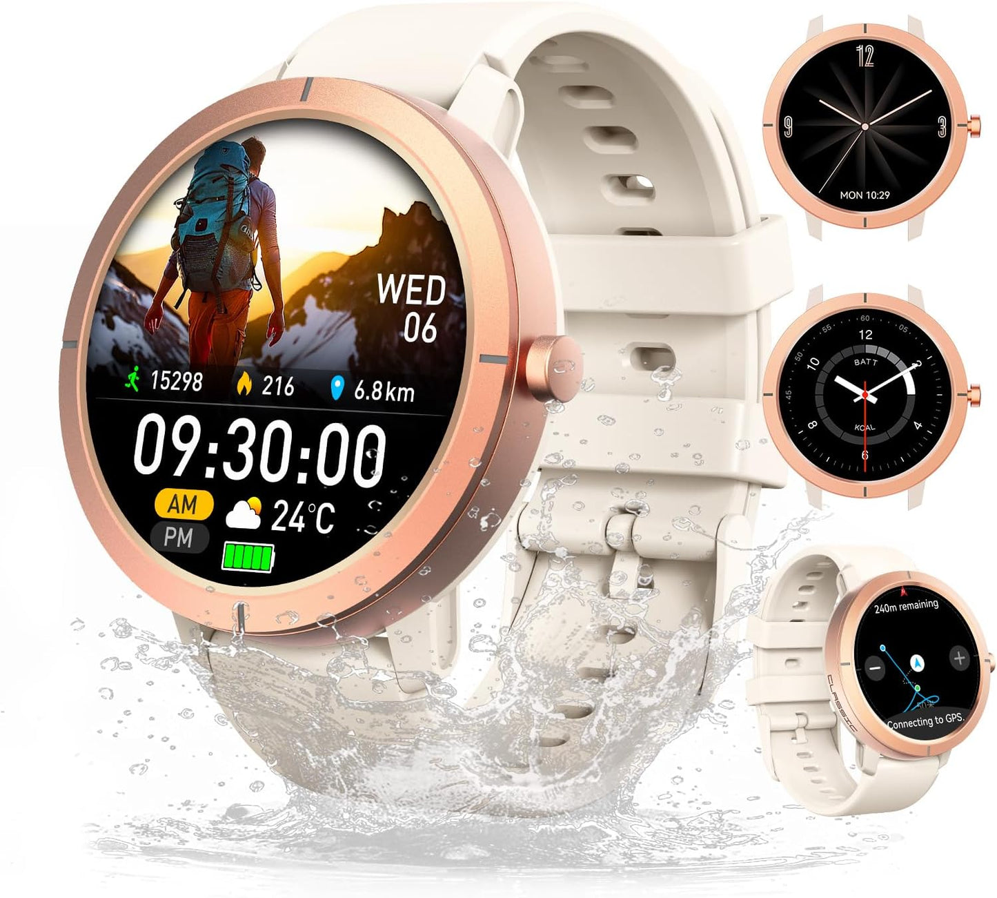 Ultra-high Precision GPS Smart Watches for Fitness and Health