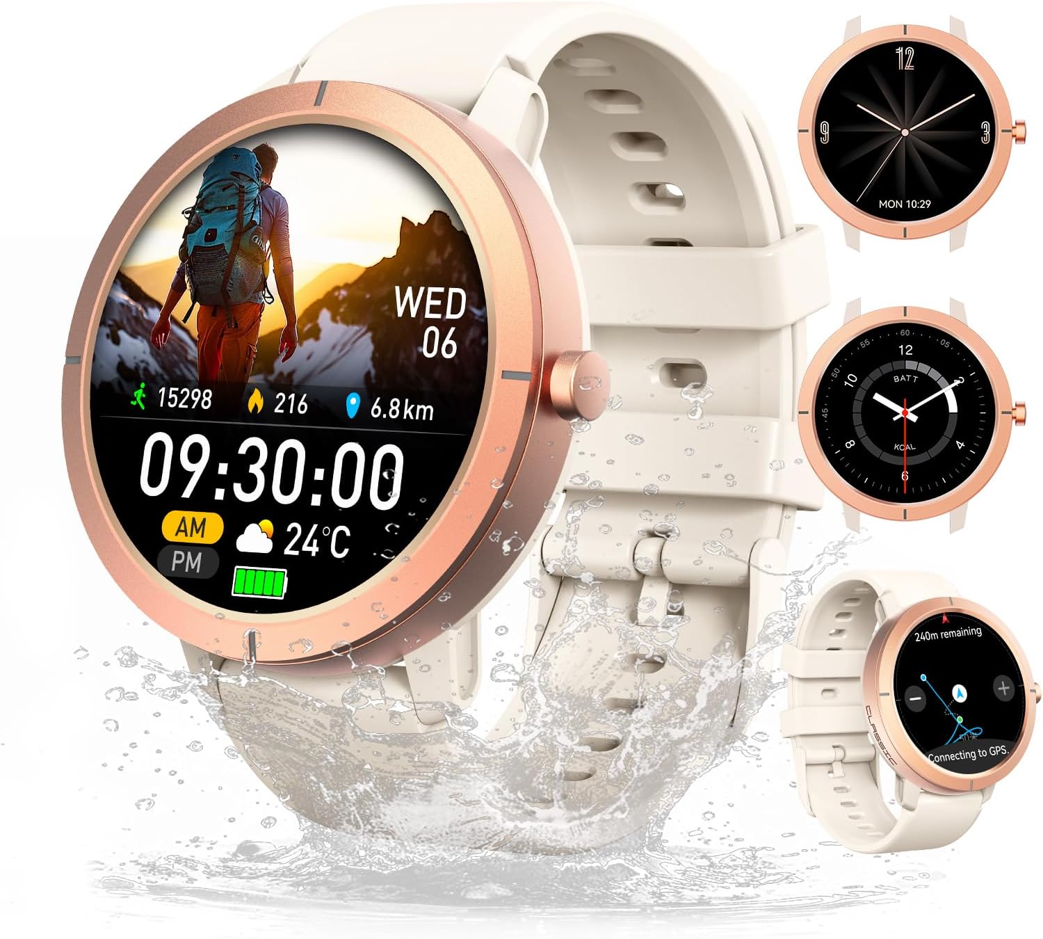 Ultra-high Precision GPS Smart Watches for Fitness and Health