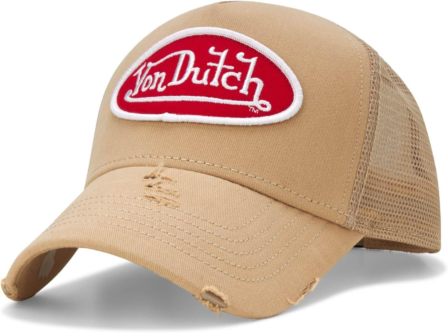 Von Dutch Unisex Trucker Hat - Retro Classic Adjustable Cap