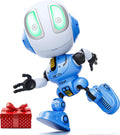 BROADREAM Stocking Stuffers Robot Kids Toys - Compact Talking Robot