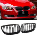 E92 Grille Black Kidney Grill Compatible with 2006-2013 BMW 3-Series