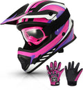 TCMT DOT Youth Dirt Bike Helmet for Kids - Safe, Comfortable Fit