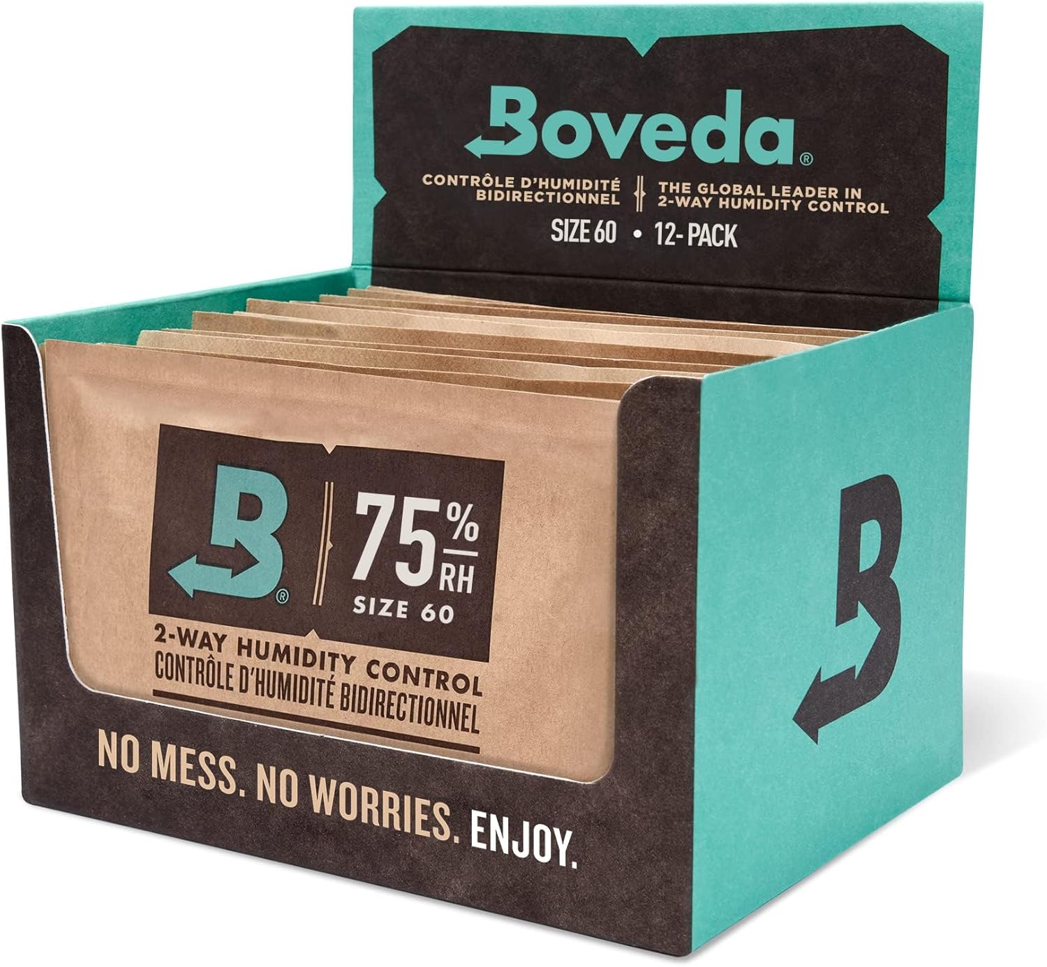 Boveda 75% Humidity Control Packs for Optimal Moisture Levels