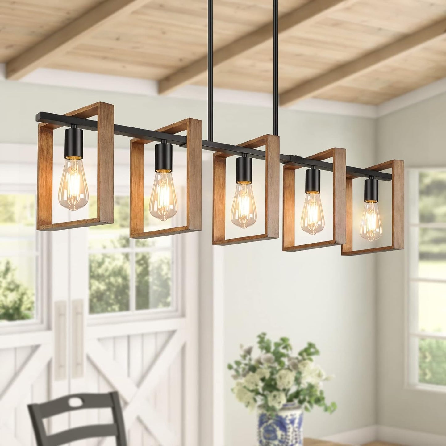 53 Farmhouse Kitchen Island Lighting with Adjustable Heights