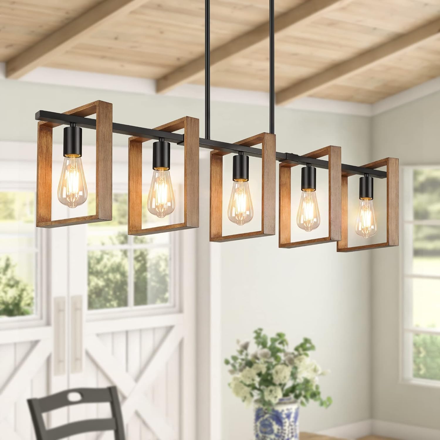 53 Farmhouse Kitchen Island Lighting with Adjustable Heights